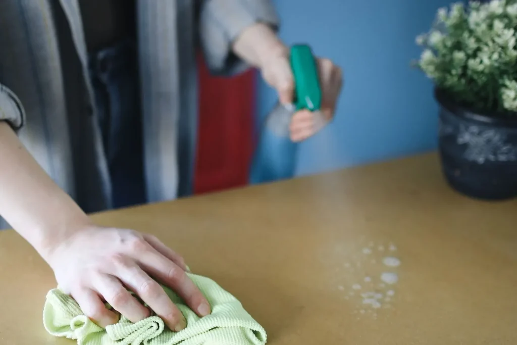 Professional cleaning process in Riverdale GA