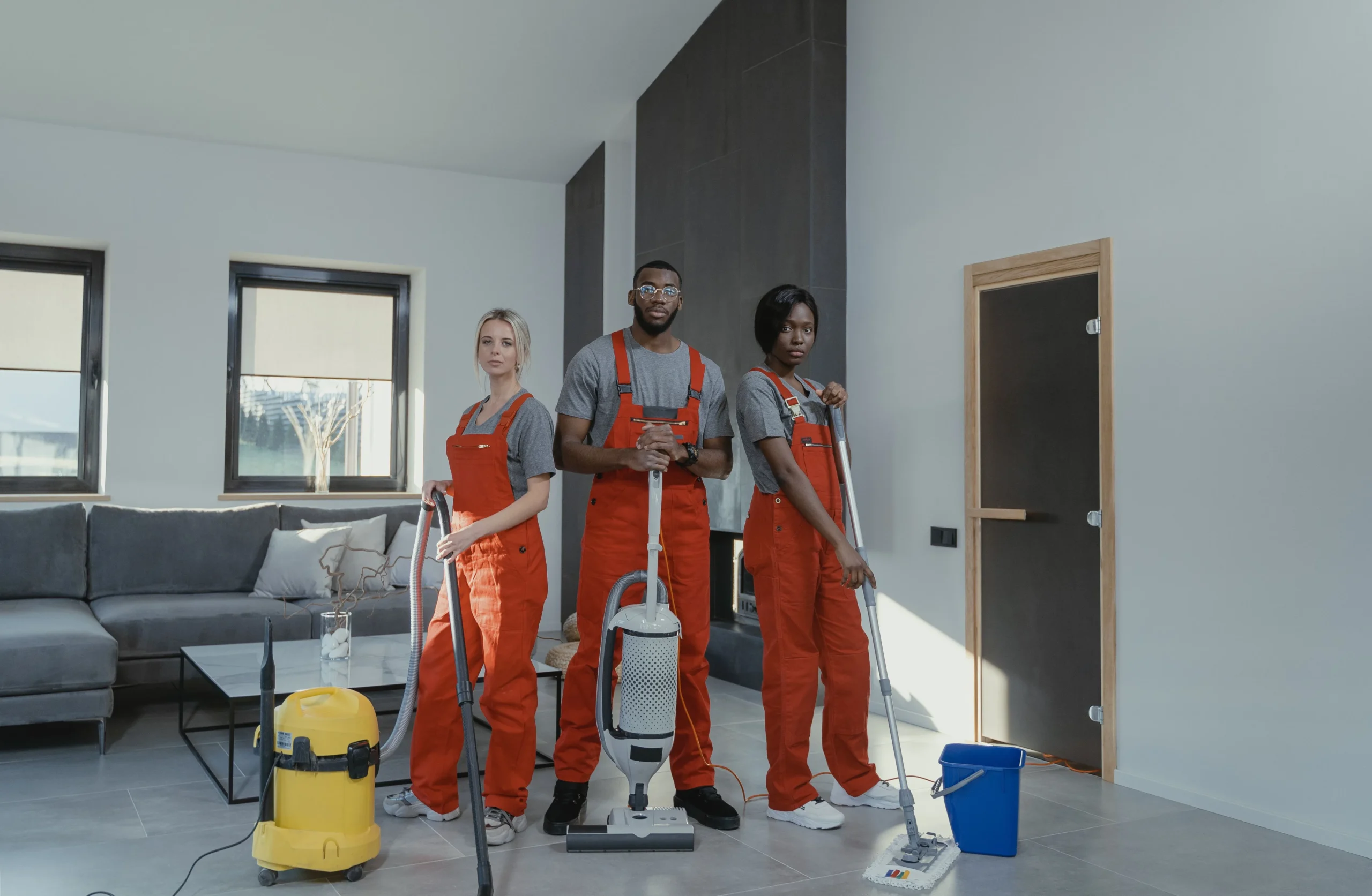 Professional office cleaning team in Riverdale GA