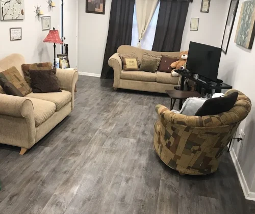 Scheduled cleaning visit in a Morrow, GA family home between busy weeks